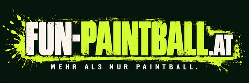 Fun-Paintball.at-Logo mit dem Zusatz Mehr als nur Paintball.